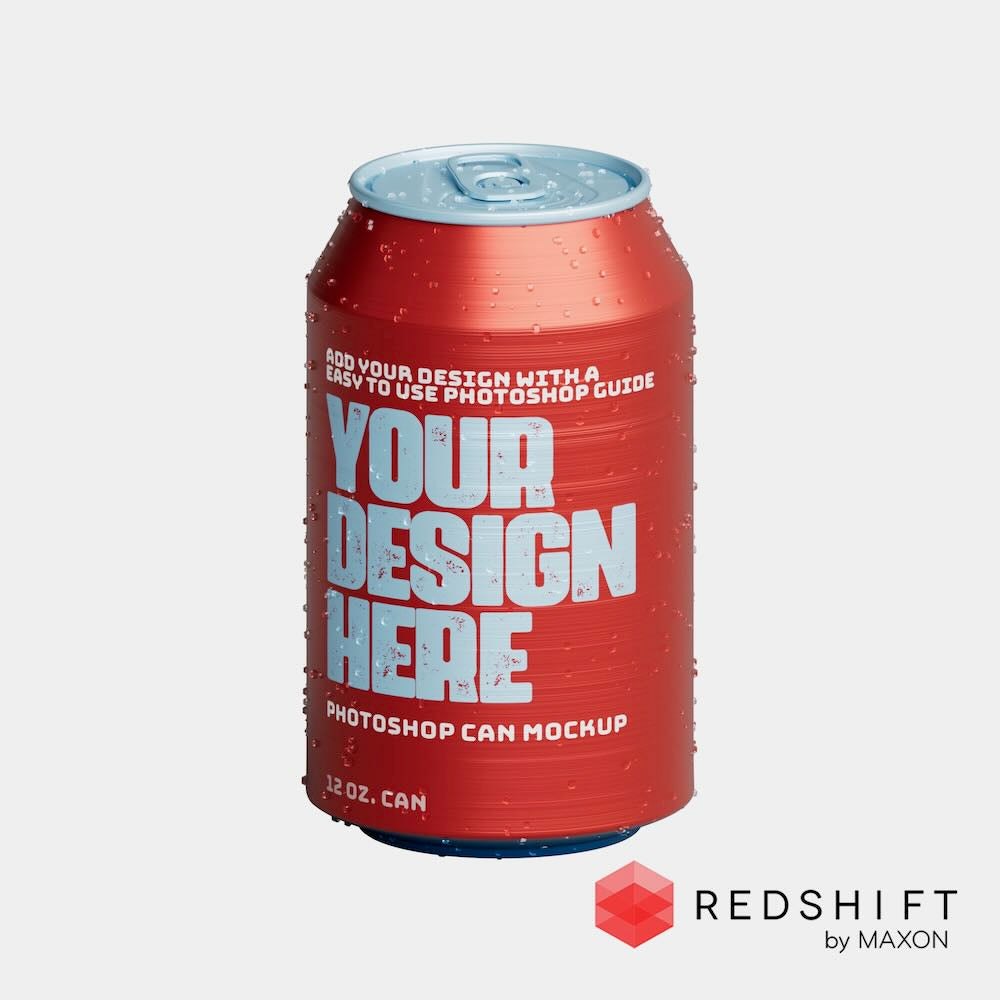 12 OZ. Can 3D Model