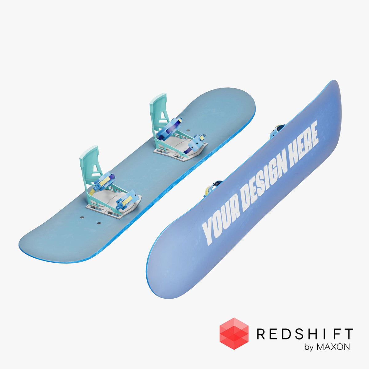 Snowboard 3D Model